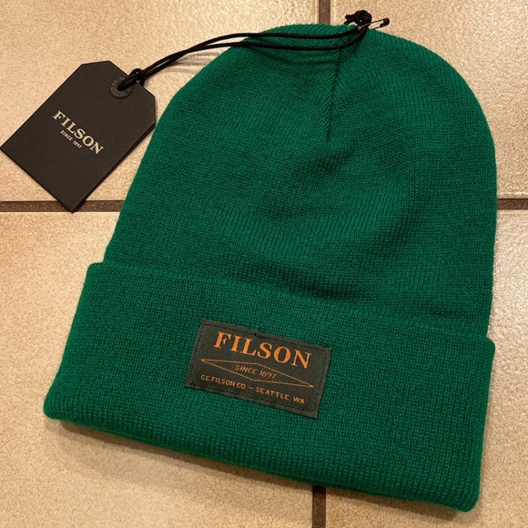 Filson Accessories Nwt Filson Watch Hat Beanie In Green Poshmark